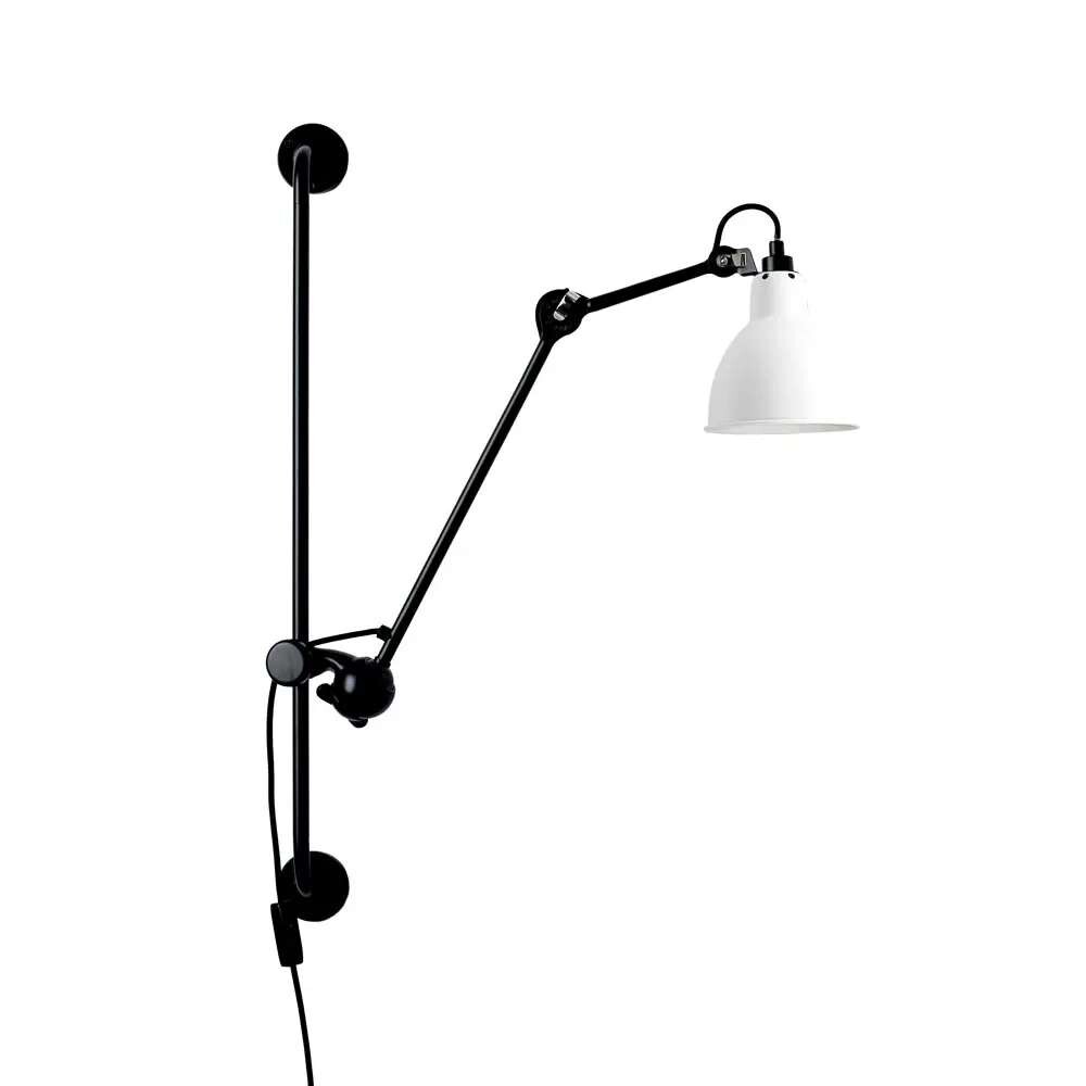 DCW - 210 Wandleuchte Schwarz/Weiß Lampe Gras von DCW