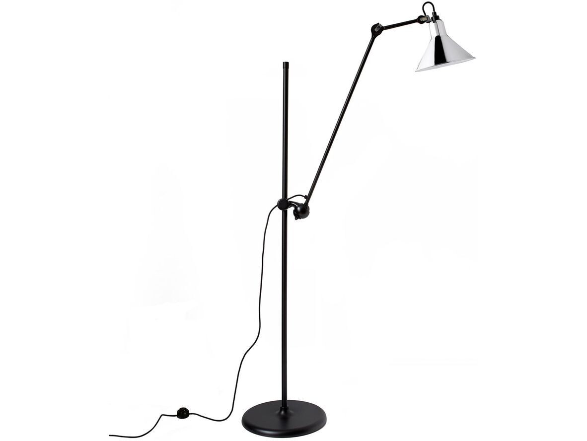 DCW - 215 Stehleuchte Schwarz/Chrom Lampe Gras von DCW