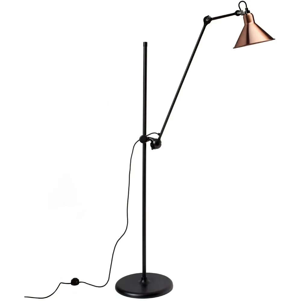 DCW - 215 Stehleuchte Schwarz/Kupfer/Weiß Lampe Gras von DCW