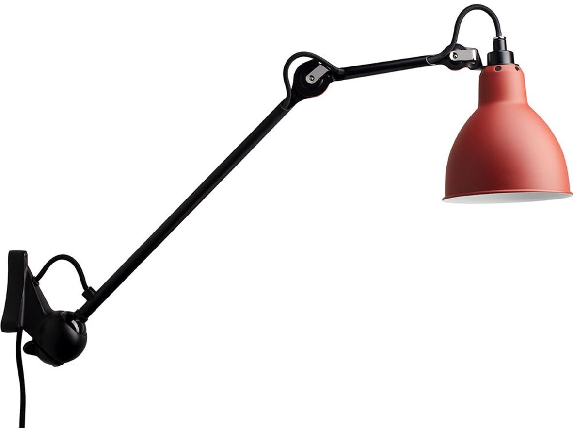 DCW - 222 Wandleuchte Rot/Schwarz Lampe Gras von DCW