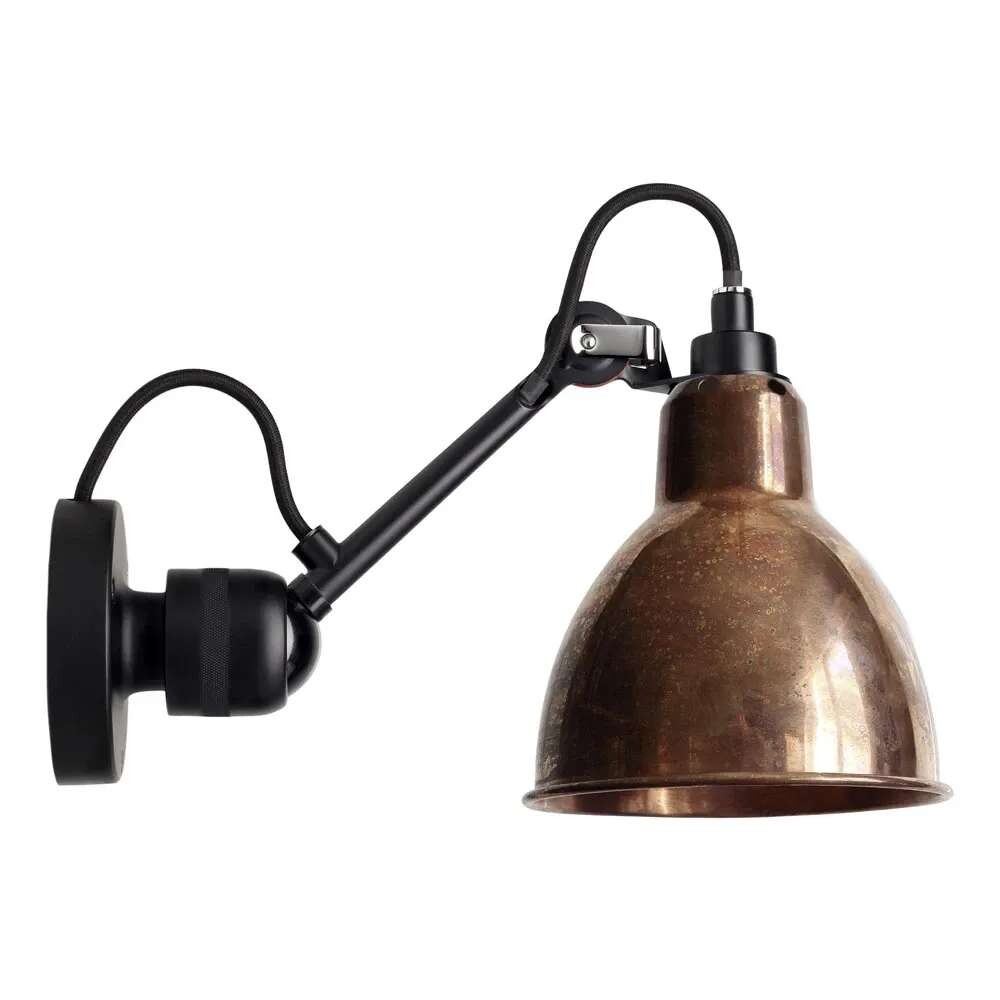 DCW - 304CA Wandleuchte Schwarz/Raw Kupfer Lampe Gras von DCW