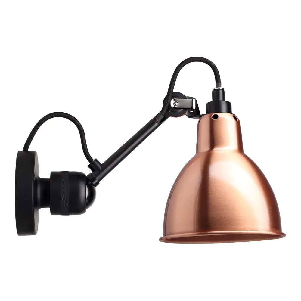 DCW - 304SW Wandleuchte Schwarz/Kupfer/Weiß Lampe Gras von DCW