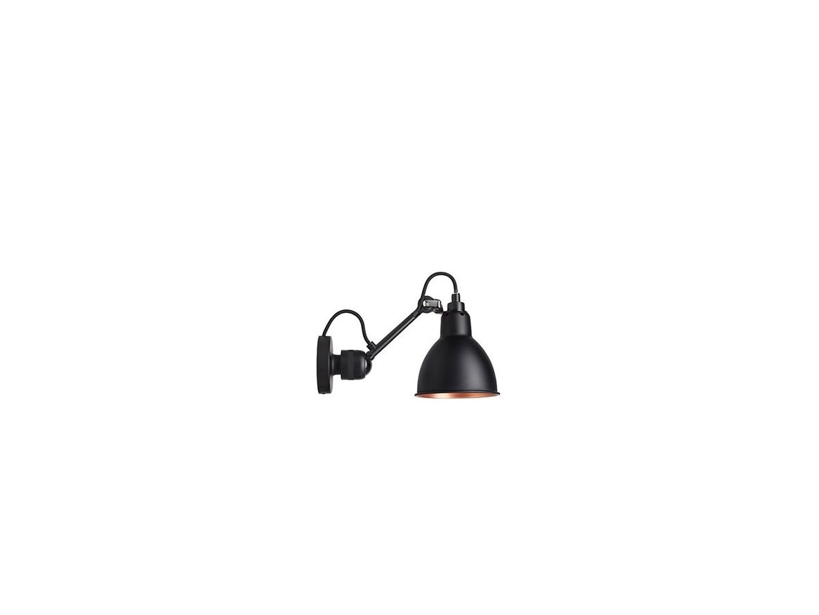 DCW - 304SW Wandleuchte Schwarz/Schwarz/Kupfer Lampe Gras von DCW