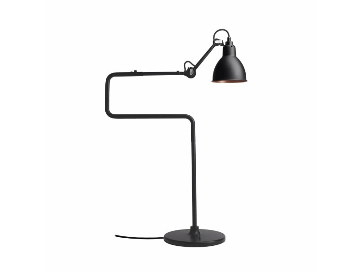 DCW - 317 Tischleuchte Schwarz/Schwarz/Kupfer Lampe Gras von DCW