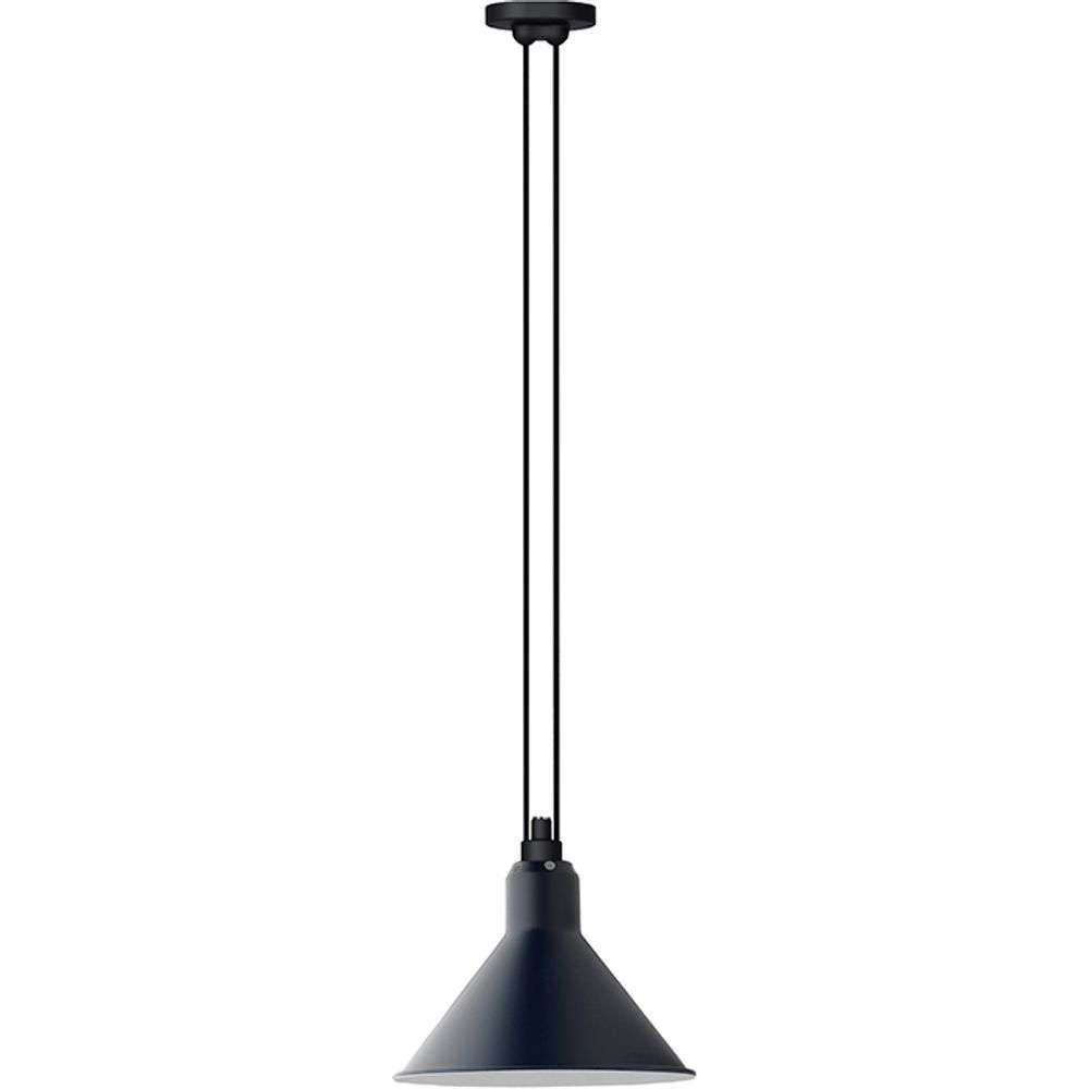 DCW - 322 L Pendelleuchte Konisch Blau Lampe Gras von DCW