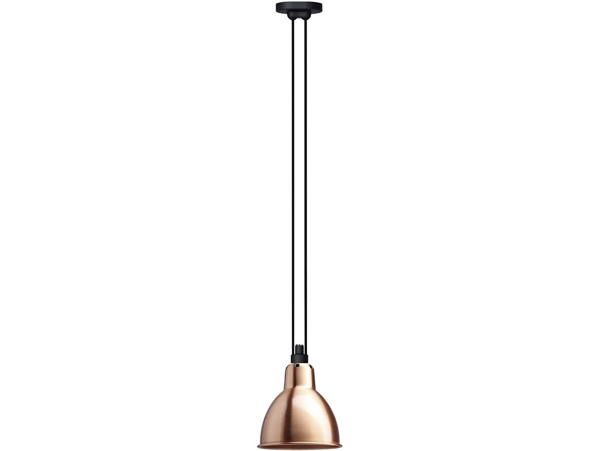 DCW - 322 L Pendelleuchte Rund Kupfer/Weiß Lampe Gras von DCW