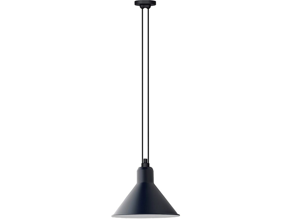 DCW - 322 XL Pendelleuchte Konisch Blau Lampe Gras von DCW