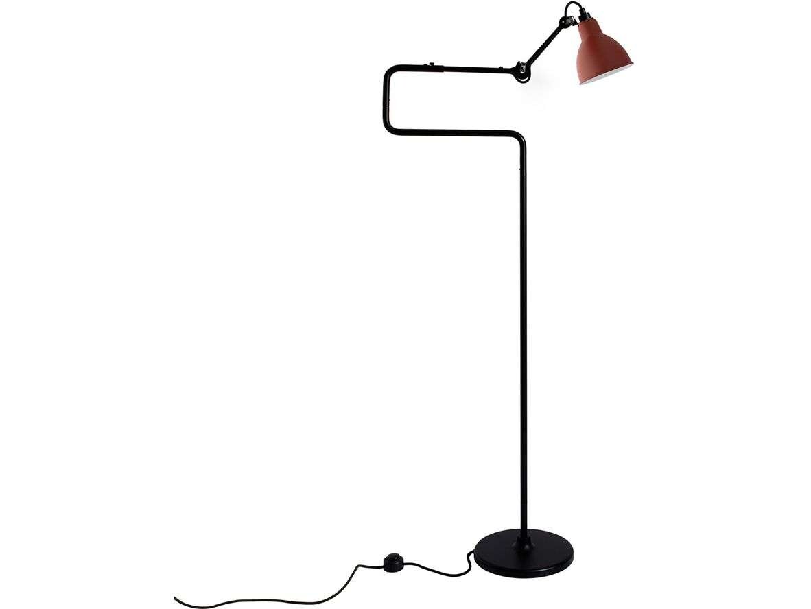 DCW - 411 Stehleuchte Rot Lampe Gras von DCW