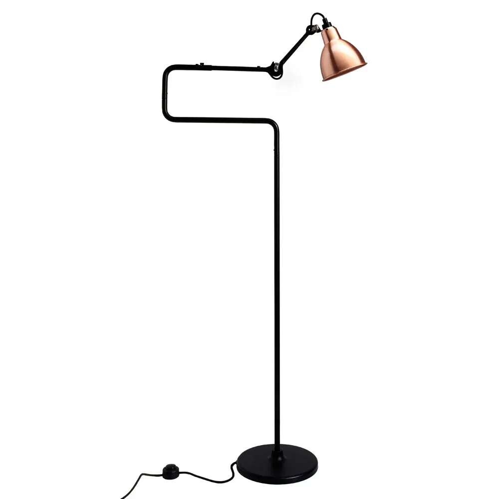 DCW - 411 Stehleuchte Schwarz/Kupfer/Weiß Lampe Gras von DCW