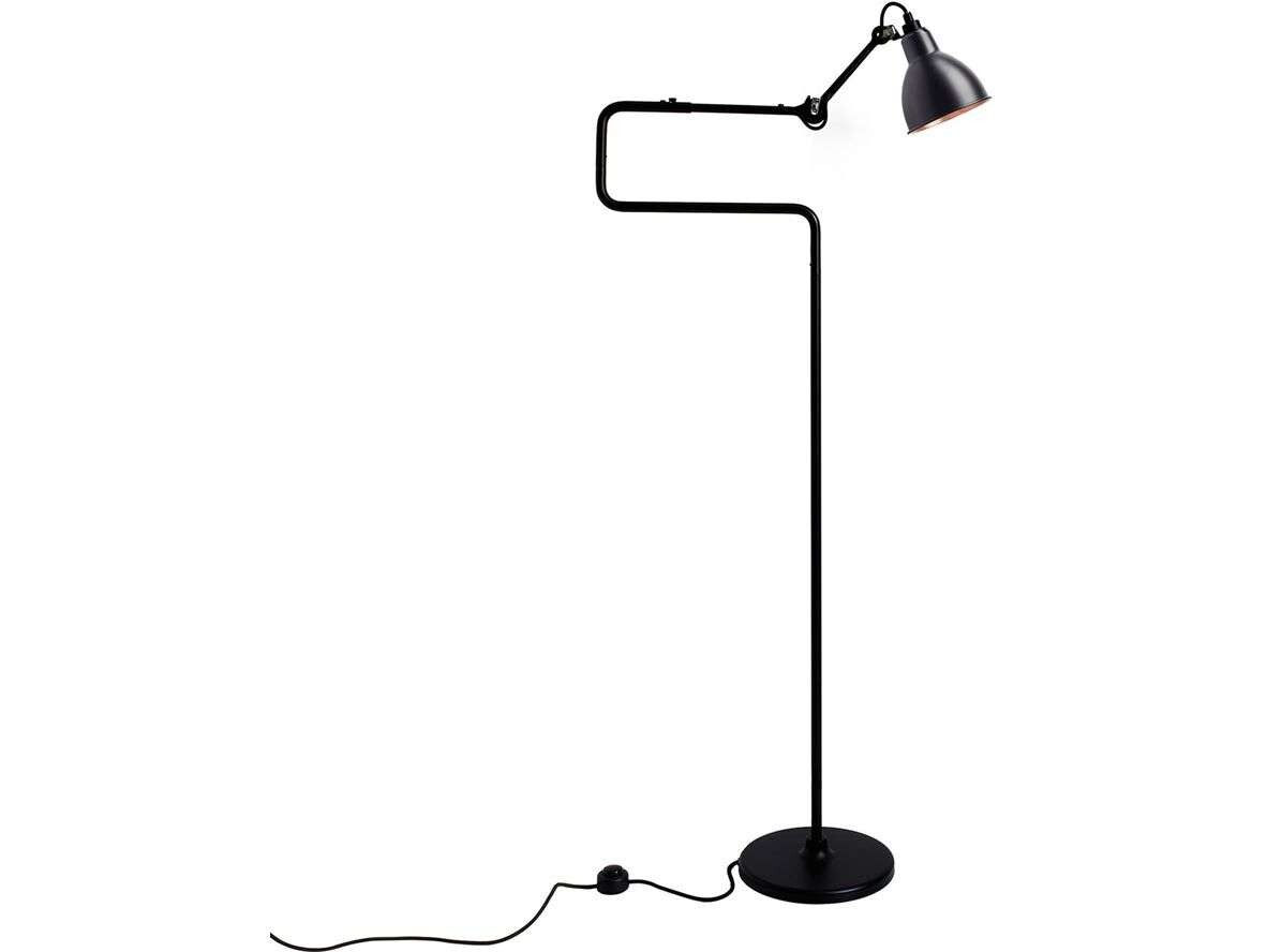 DCW - 411 Stehleuchte Schwarz/Schwarz/Kupfer Lampe Gras von DCW