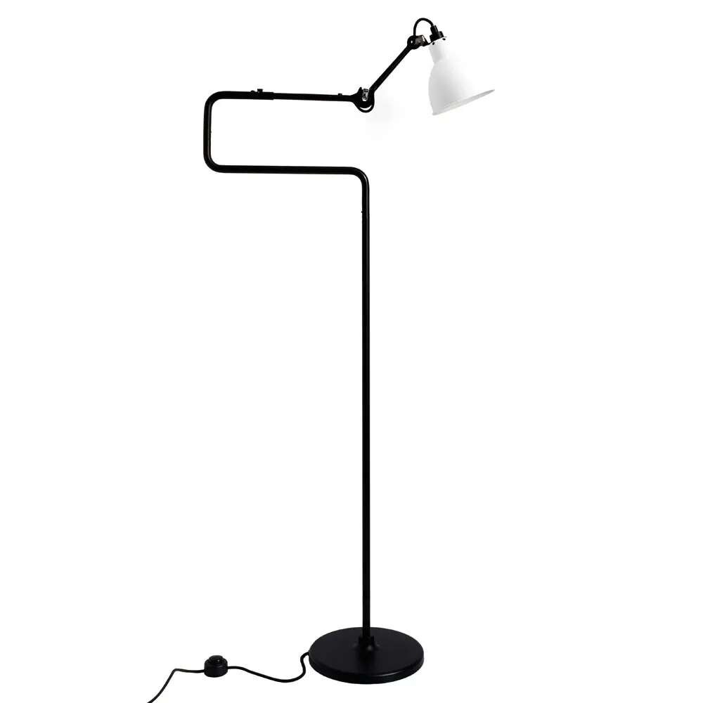 DCW - 411 Stehleuchte Schwarz/Weiß Lampe Gras von DCW