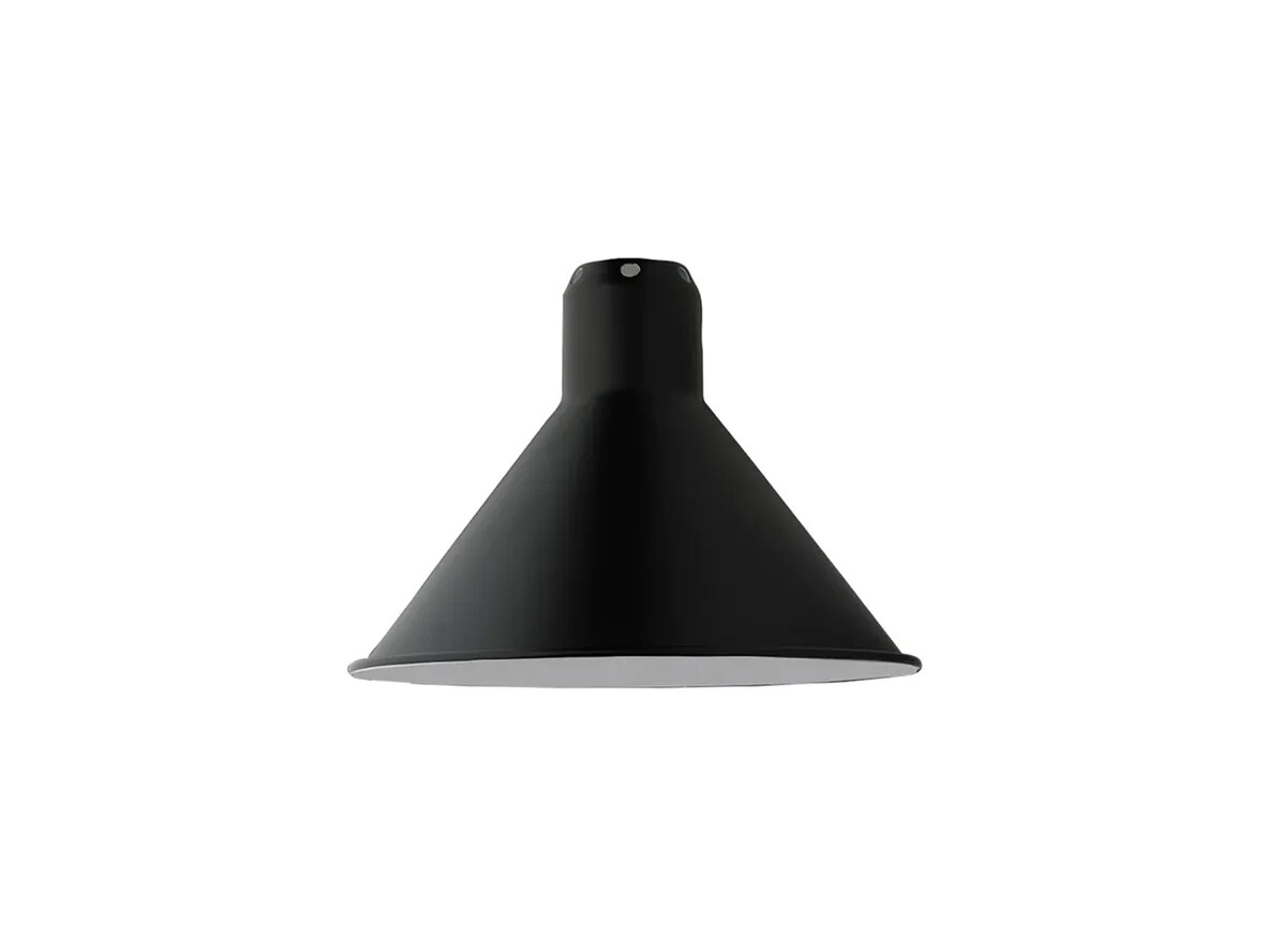 DCW - Schirm Small Conic Ø150 Schwarz Lampe Gras von DCW