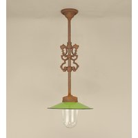 Hängeleuchte, Pendelleuchte Für Den Außenbereich, Terrasse, Lampe Bauernhof Fachwerkhaus Weingut, Modell 2E von LampenBarabas