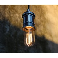 Exa Pendelleuchte Aus Kamera-Ringen von LampenSchmiede