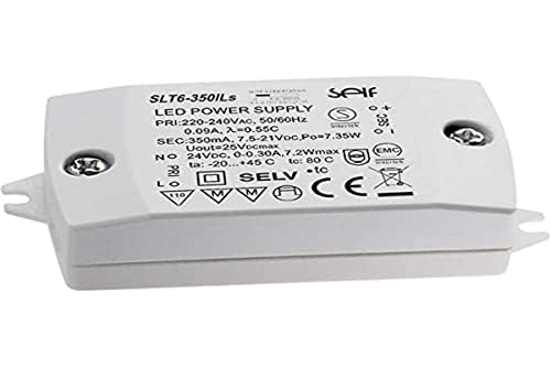 Self Electronics SLT6-350ILS LED-Treiber Konstantspannung, Konstantstrom 7.94 W, 7.31W 350mA 7.5, 24 von Lampenlux
