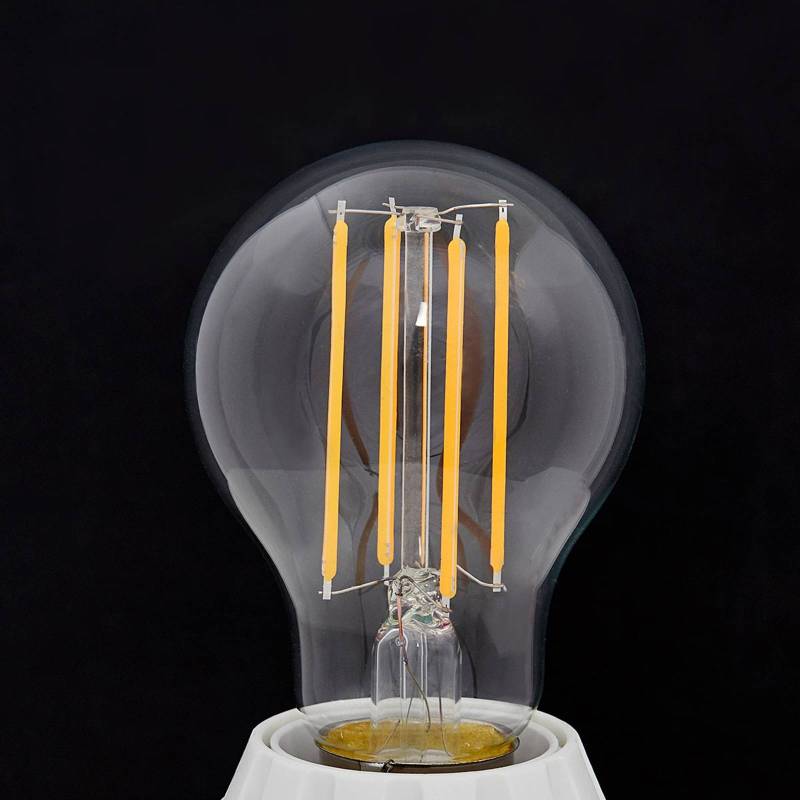 Lindby LED-Leuchtmittel, Filament, E27, 7W, klar, 2.700K von LINDBY