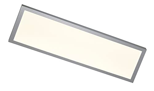 Lindby LED Panel Deckenleuchte ultra flach 80 x 30 cm, Deckenlampe neutralweiß 4000K, 36W LED Lampe 3300 lm, Büro, Wohnzimmerlampe, Esszimmerlampe von Lindby