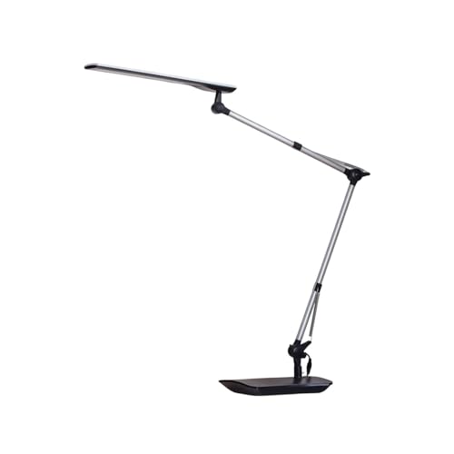 Lindby LED Tischlampe 'Felipe' dimmbar (Modern) in Alu u.a. für Arbeitszimmer & Büro (1 flammig,) - Tischleuchte, Schreibtischlampe, Nachttischlampe, Arbeitszimmerleuchte von Lampenwelt