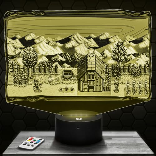 Lampe Stardew V deko Zimmer Junge Lampe 3D Stardew Vobjekt Gaming Gamer Videospiele Geschenk gedämpftes Licht Nachtlicht deko Büro. Eigenartig Geschenk Weihnachten Teenager von Lampephoto.fr