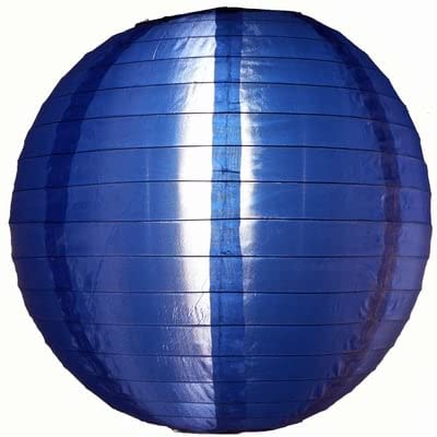 5 x Dunkelblau Lampions Nylon 45 cm 5 x Dunkelblau Lampions Nylon 45 cm von Lampion-Lampionnen