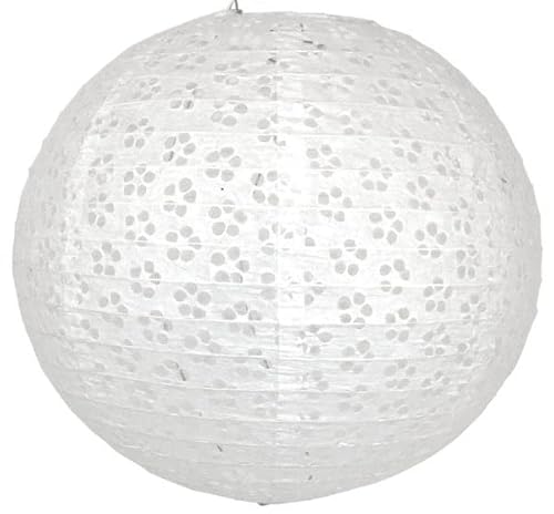5 x Lampion Eyelet weiß 35 cm 5 x Lampion Eyelet weiß 35 cm von Lampion-Lampionnen