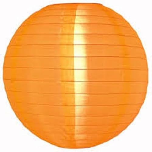 5 x Orange Lampions Nylon 35 cm 5 x Orange Lampions Nylon 35 cm von Lampion-Lampionnen