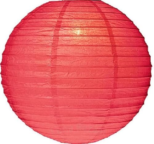 5 x Rot lampion 45 cm von Lampion-Lampionnen