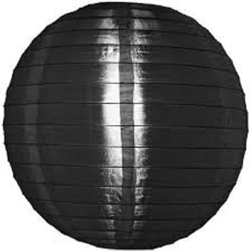 5 x Schwarz Lampions Nylon 25 cm 5 x Schwarz Lampions Nylon 25 cm von Lampion-Lampionnen