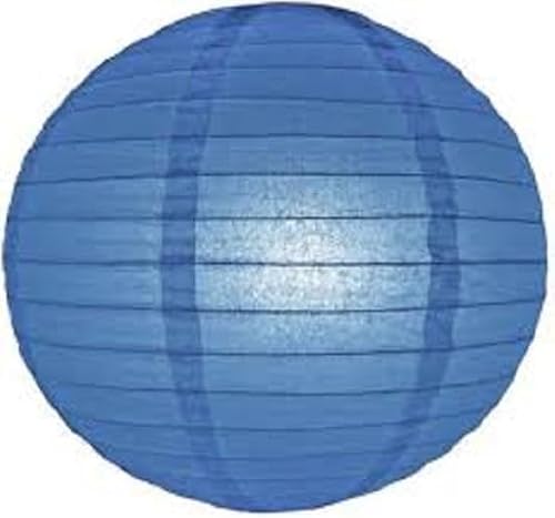 Lampion schwer entflammbar dunkelblau 25 cm Lampion schwer entflammbar dunkelblau 25 cm von Lampion-Lampionnen