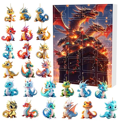24 Tage 2d Dragon Adventskalender 2024 Hangable Acryl Weihnachten Countdown -Kalender für Kinder Familiengeschenkstil11 24 Tage 2d Dragon Adventskalender 2024 Hangable Acryl Weihnachten Countdown -Kalender für Kinder Familiengeschenkstil11 von Lamppdcor