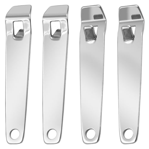 4pcs Fläschchen -Dekapper, Mini -Flaschenöffner aus Edelstahl für Botox, Medikamente und Getränke, kompakter Fläschchenöffner für Krankenschwestern, Apotheken, Zuhause von Lamppdcor