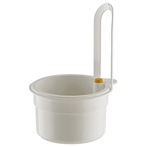 6x3 Hangable Küchenspüle Sieb mit Druckknopf offener Deckel, abnehmbarer Spüle Lebensmittelfänger für Lebensmittelabfälle, Gemüse, Obst, Weiß 6x3 Hangable Küchenspüle Sieb mit Druckknopf offener Deckel, abnehmbarer Spüle Lebensmittelfänger für Lebensmittelabfälle, Gemüse, Obst, Weiß von Lamppdcor
