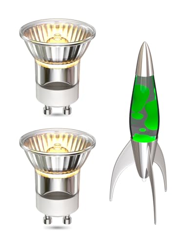 Lamptobe 28W GU10 Lavalampe Glühbirne, Mini MR11 Dimmbare Reflektorlampe für Lavalampe GU10 Lavalampen Leuchtmittel Ersatz 180lm 2er Pack Lamptobe 28W GU10 Lavalampe Glühbirne, Mini MR11 Dimmbare Reflektorlampe für Lavalampe GU10 Lavalampen Leuchtmittel Ersatz 180lm 2er Pack von Lamptobe