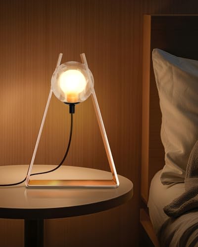 Lamptobe Dekorative Leuchtkugel-Tischlampe, Gemütliche Warmem Licht Nachttischlampe für Schlafzimmer, Wohnzimmer – Charmante Transparenz Serie Minimalistische Ästhetische Lampe Lamptobe Dekorative Leuchtkugel-Tischlampe, Gemütliche Warmem Licht Nachttischlampe für Schlafzimmer, Wohnzimmer – Charmante Transparenz Serie Minimalistische Ästhetische Lampe von Lamptobe