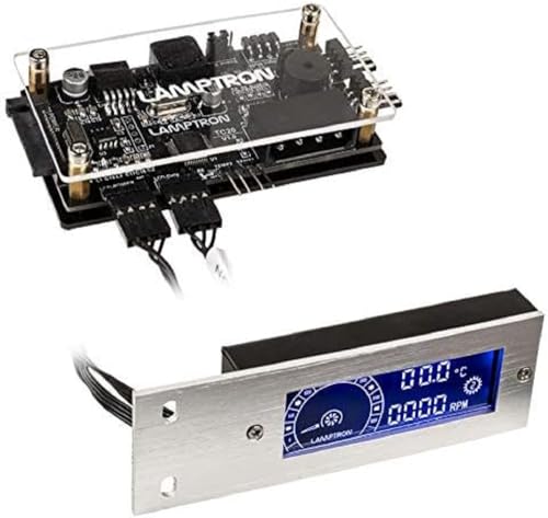 Lamptron Compatible TC20 PCI RGB-Lüfter und LED-Controller - Silber von Lamptron