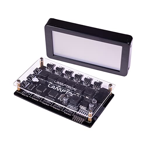 Lamptron ferngesteurte Lüfter und ARGB Controller, schwarz von Lamptron