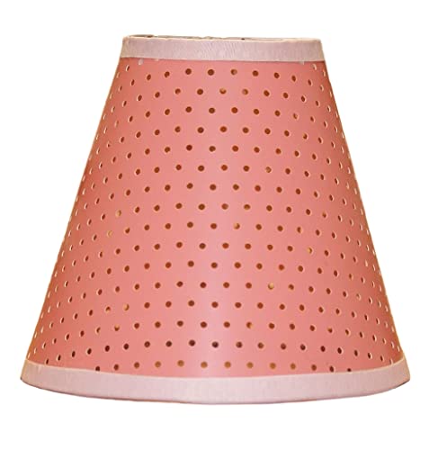 Lampenschirm 125x65x100 mm (Unterer Durchmesser x Oberdurchmesser x Höhe) & Arox, Himmelblau I Befestigt unter E14 Fassung (klein) I (pink) von LampyAbazury.com