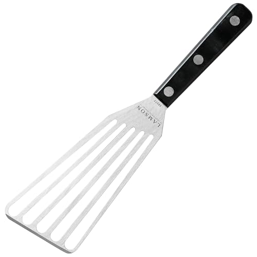 LamsonSharp Chef's Slotted Turner, 3-Inch x 6-Inch, Right-Hand by Lamson von Lamson