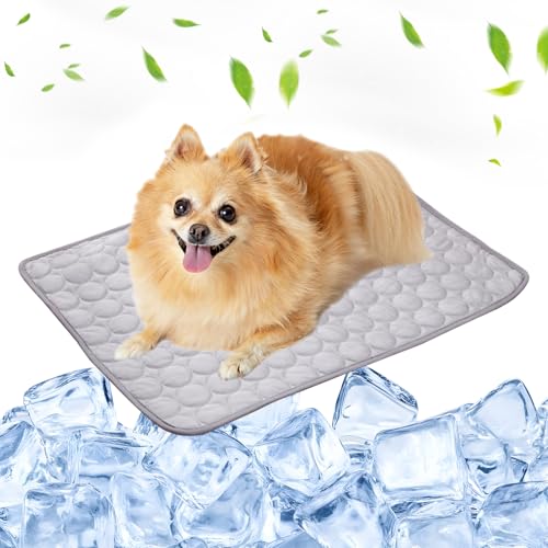 KüHlmatten FüR Hunde, Dog Cooling Mat, KüHlmatte Ohne Gel, Self-Cooling Dog Mat, Summer Cooling Pad, Large Cooling Dogs, Grey Dogs Coolings Mats KüHlmatten FüR Hunde, Dog Cooling Mat, KüHlmatte Ohne Gel, Self-Cooling Dog Mat, Summer Cooling Pad, Large Cooling Dogs, Grey Dogs Coolings Mats von Lamvpiny