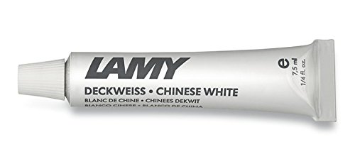 LAMY aquaplus Z 71 Farbtube Deckweiß einzeln mit 7,5ml Inhalt - ideal zum Malen und Mischen von Wasserfarben - perfekt für die Schule LAMY aquaplus Z 71 Farbtube Deckweiß einzeln mit 7,5ml Inhalt - ideal zum Malen und Mischen von Wasserfarben - perfekt für die Schule von Lamy