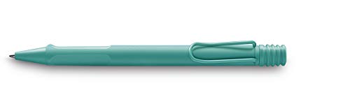 LAMY safari candy Kugelschreiber Sonderedition 221 – Kuli aus robustem ABS-Kunststoff in der Farbe Aquamarine mit ergonomischem Griff und zeitlosem Design – Mit Großraummine – Strichbreite M von Lamy