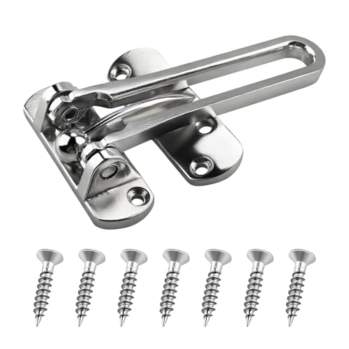 U 10308 Schwingstangenschloss für Scharniertüren, Türschutzriegel für Kinder-/Haustiersicherheit, Druckgusstürstopper für Sicherheit zu Hause von LanKstet