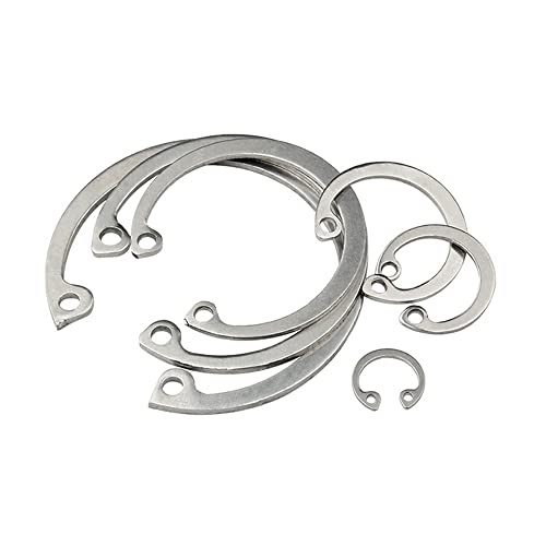 10 Stück 30 mm, C-Clips aus Edelstahl 304, interner Sicherungsring, Sprengring, interner Sicherungsring 10 Stück 30 mm, C-Clips aus Edelstahl 304, interner Sicherungsring, Sprengring, interner Sicherungsring von LanMaiXun