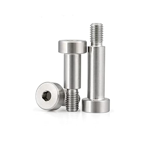 10 Stück φ4mm×M3×22mm Edelstahl Sechseck Sockel Kopf Hochpräzise Rollenlager Schulterwelle Schraube 304 10 Stück φ4mm×M3×22mm Edelstahl Sechseck Sockel Kopf Hochpräzise Rollenlager Schulterwelle Schraube 304 von LanMaiXun