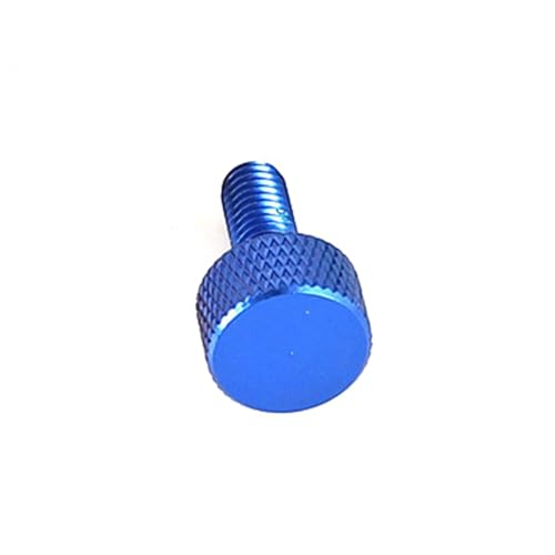 10StückM6×12mm Dunkelblau Daumenschrauben aus Aluminiumlegierung 10StückM6×12mm Dunkelblau Daumenschrauben aus Aluminiumlegierung von LanMaiXun