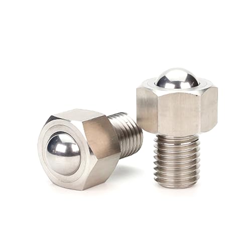 4stk WBCHL M6-1.0 Stahlperlenart Kleine sechseckige Kugelrolle des Edelstahls 304, universelle Kugelschraube, Plattformrolle 4stk WBCHL M6-1.0 Stahlperlenart Kleine sechseckige Kugelrolle des Edelstahls 304, universelle Kugelschraube, Plattformrolle von LanMaiXun