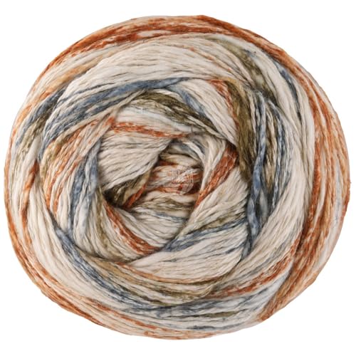 LANA GROSSA Gomitolo Hippie | Baumwoll-Leinengarn mit Hanffasern und Effektstreifen-Druck | Handstrickgarn aus 66% Baumwolle, 30% Hanf & 4% Leinen |100g Wolle zum Stricken & Häkeln | 300m, FB 3038 LANA GROSSA Gomitolo Hippie | Baumwoll-Leinengarn mit Hanffasern und Effektstreifen-Druck | Handstrickgarn aus 66% Baumwolle, 30% Hanf & 4% Leinen |100g Wolle zum Stricken & Häkeln | 300m, FB 3038 von Lana Grossa
