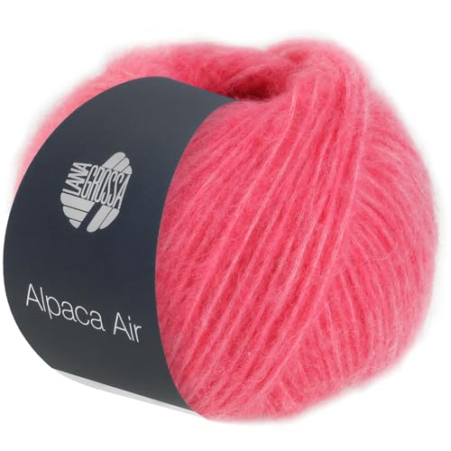 LANA GROSSA Alpaca Air | Leichtes Alpaka-Schlauchgarn | Handstrickgarn aus 62% Alpaka (Baby), 27% Polyamid & 11% Schurwolle (Merino Fein) | 50g Wolle zum Stricken & Häkeln | 140m Garn 7 LANA GROSSA Alpaca Air | Leichtes Alpaka-Schlauchgarn | Handstrickgarn aus 62% Alpaka (Baby), 27% Polyamid & 11% Schurwolle (Merino Fein) | 50g Wolle zum Stricken & Häkeln | 140m Garn 7 von Lana Grossa