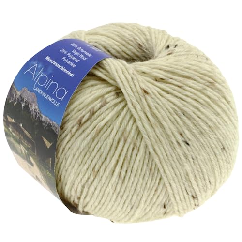LANA GROSSA Alpina | Landhauswolle und Trachtengarn, waschmaschinenfest | Handstrickgarn aus 80% Schurwolle & 20% Polyamid | 100g Wolle zum Stricken & Häkeln | 210m Garn 10 LANA GROSSA Alpina | Landhauswolle und Trachtengarn, waschmaschinenfest | Handstrickgarn aus 80% Schurwolle & 20% Polyamid | 100g Wolle zum Stricken & Häkeln | 210m Garn 10 von Lana Grossa