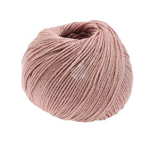 LANA GROSSA Alta Moda Cotolana | Edles Kettengarn aus 45% Schurwolle (Merino superwash), 45% Pima Baumwolle & 10% Polyamid| 50g Wolle zum Stricken & Häkeln | 150m Garn von Lana Grossa